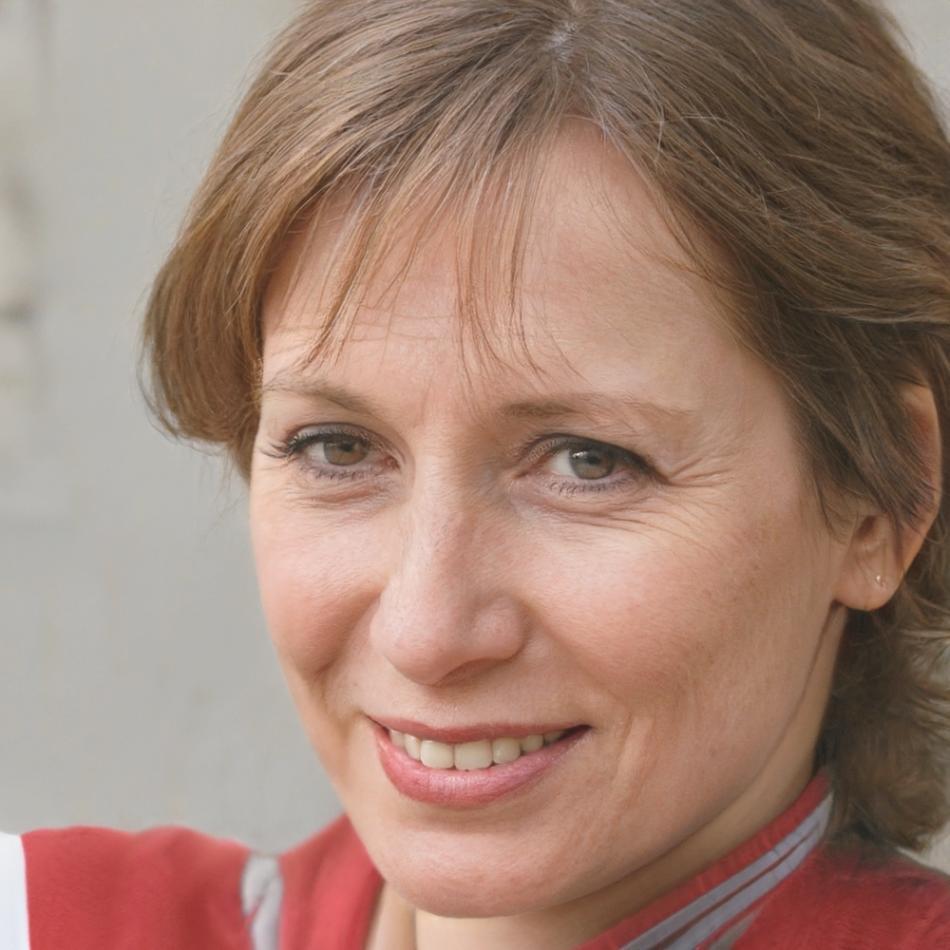 Portrait einer zufriedenen Webinar-Teilnehmerin